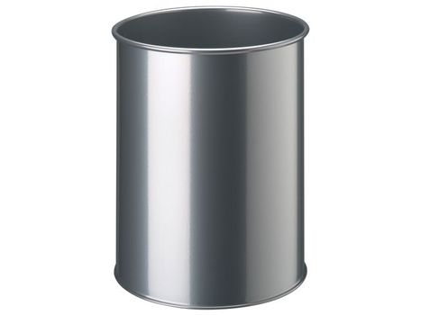 DURABLE Papirkurv DURABLE metall 15L sølv (3301-23)
