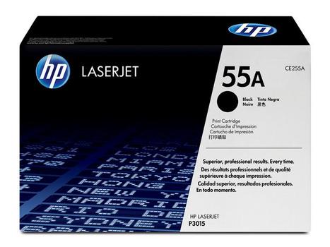 HP 55A - CE255A - 1 x Black - Toner cartridge - For LaserJet Enterprise 500, flow MFP M525, P3015, LaserJet Pro MFP M521 (CE255A)