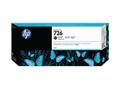 HP 726 original ink cartridge matte black standard capacity 300ml 1-pack with Vivera ink