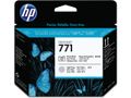 HP 771 Designjet-skrivehoved, fotosort/lysegråt