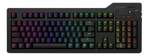 Das Keyboard 4Q Professional MX Brown RGB - NO - Tastatur - Nordisk - Sort (DKPKD4RP0MNS0NOX)