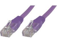 MICROCONNECT CAT6 UTP Cable 0,5M Purple LSZ