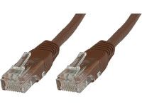 MICROCONNECT CAT6 UTP Cable 0,5M Brown LSZH (UTP6005BR)