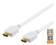 DELTACO HDMI CABLE WITHOUT FERRITE CORE 1M WHITE