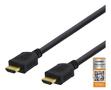 DELTACO HDMI kabel - 1m - Sort