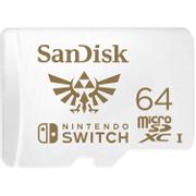 SANDISK Minnekort MicroSDXC for Nintendo Switch 64GB UHS-I, 100/60