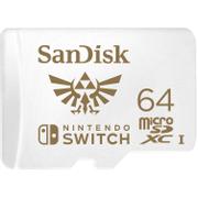 SanDisk Nintendo Switch - Flashminnekort - 64 GB - UHS-I U3 - microSDXC UHS-I - for Nintendo Switch