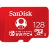 SANDISK Nintendo Switch MicroSDXC 128GB UHS-I Card uSD 100/ 90MB/ s C10 UHS U3 Card W