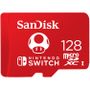 SANDISK 128GB NINTENDO SWITCH MICROSD UHS-I CARD UP TO 100 MBS READ 90MBS WRITE IN