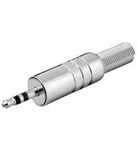 Coferro Cables Minijack stik Han 3,5mm, High quality metal beskyttelse (11017)