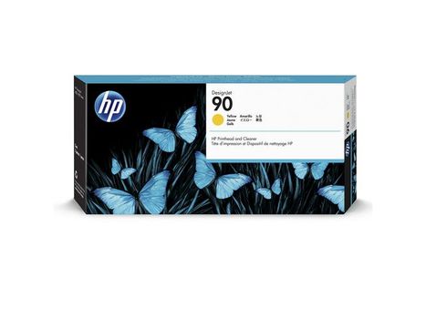 HP 90 original printhead incl. cleaner yellow standard capacity 1-pack (C5057A)