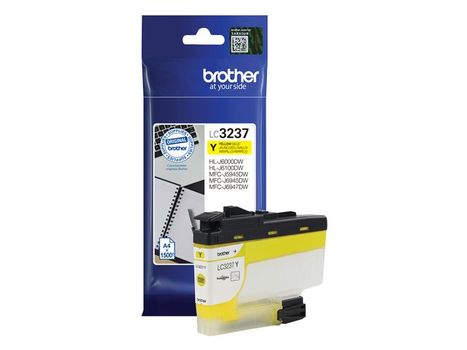 BROTHER LC3237Y ink cartridge Yellow 1.5K - LAGERSALG 1 stk på lager i Oslo (LC3237Y)
