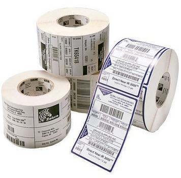 ZEBRA Label, Polyester,  17x9mm, Thermal Transfer, Z-ULTIMATE 3000T WHITE, Coated, Permanent Adhesive, 25mm Core (3003255)