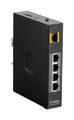 D-LINK 5 Port Unmanaged Switch 4PoE/1sfp