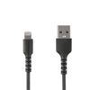 STARTECH 2M USB TO LIGHTNING CABLE APPLE MFI CRTIFIED DUPONT KEVLAR CABL (RUSBLTMM2MB)