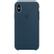 APPLE IPHONE XS SILICONE CASE PACIFIC GREEN ACCS