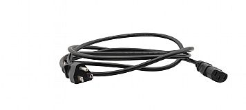 KRAMER TBUS AC Power Cord | Câ€“AC/EU | Svart | 1,8m (91-000199)