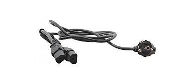 KRAMER TBUS AC Power Cord | Câ€“ACY/ EU | Svart | 1,8m (91-000499)