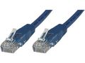 MICROCONNECT CAT6 UTP Cable 1M Blue LSZH