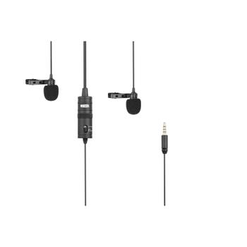 BOYA Dual Omni-directional Lavalier Mic (BY-M1DM)