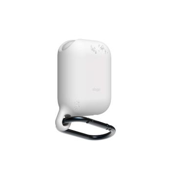 ELAGO Etui for Airpod Vanntett med Hengekrok Hvit (EAPWF-WH)