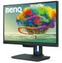 BENQ DesignVue PD2500Q - PD Series - LED monitor - 25" - 2560 x 1440 WQHD - IPS - 350 cd/m² - 1000:1 - 4 ms - HDMI, DisplayPort,  Mini DisplayPort - speakers - grey