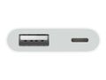 APPLE e Lightning to USB 3 Camera Adapter - Lightning adapter - Lightning male to USB, Lightning female - for iPad/iPhone/ipod (Lightning)