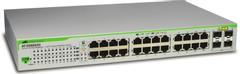 Allied Telesis 24 port 10/100/1000TX WebSmart switch with 4 SFP bays (Eco version)