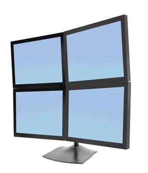 ERGOTRON Quad monitor stand 2x2 Black (33-324-200)