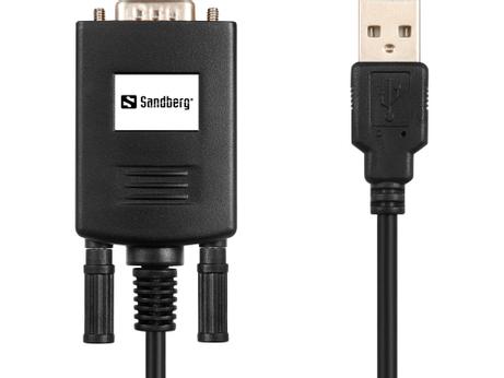 Sandberg USB to Serial Link - Seriell adapter - USB - RS-232 (133-08)
