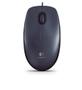 LOGITECH Corded Mouse M100 Dark For Desktops (910-001602)