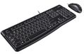 LOGITECH MK120 Desktop - US - Tastatur & Mus sæt - Amerikansk engelsk - Sort