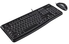 Logitech Desktop MK120 - tastatur- og mussett - QWERTY - US International Inn-enhet