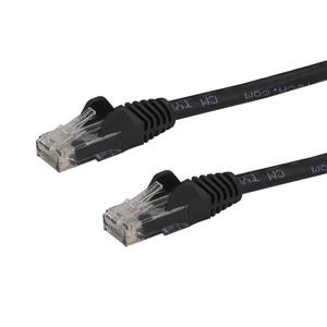 STARTECH "Cat6 Patch Cable with Snagless RJ45 Connectors - 10m, Black" (N6PATC10MBK)