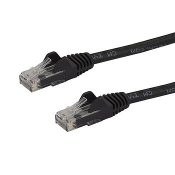 STARTECH StarTech.com 10m Black Snagless Cat6 UTP Patch Cable (N6PATC10MBK)