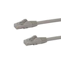 StarTech 10m CAT6 Ethernet Cable - Grey Snagless Gigabit CAT 6 Wire - 100W PoE RJ45 UTP 650MHz Category 6 Network Patch Cord UL/TIA (N6PATC10MGR) - koblingskabel - 10 m - grå