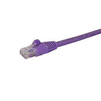 STARTECH "Cat6 Ethernet Patch Cable with Snagless RJ45 Connectors - 10 m, Purple" (N6PATC10MPL)