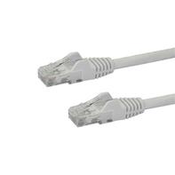StarTech 10m CAT6 Ethernet Cable, 10 Gigabit Snagless RJ45 650MHz 100W PoE Patch Cord, CAT 6 10GbE UTP Network Cable w/Strain Relief, White, Fluke Tested/Wiring is UL Certified/TIA - Category 6 - 24AWG (N6PATC