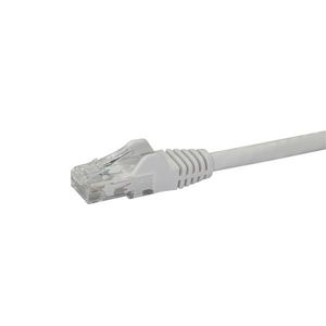 STARTECH 10m White Cat6 / Cat 6 Snagless Patch Cable 10 m - patchkabel - 10 m - hvid (N6PATC10MWH)