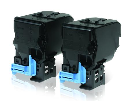 EPSON n Toner, Toner black, 2 x Black, High, S050594, 12,000 Pages (C13S050594)