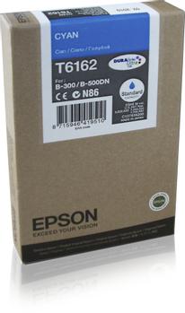EPSON n Ink Cartridges,  DURABrite" Ultra, T6162, Singlepack,  1 x 53.0 ml Cyan, L (C13T616200)
