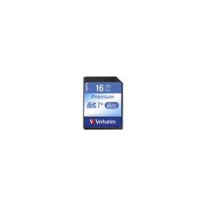 VERBATIM SDHC Card 16GB Class 10 (43962)