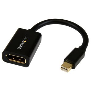 STARTECH 15cm Mini DisplayPort to DisplayPort Video Cable Adapter - M/F	 (MDP2DPMF6IN)