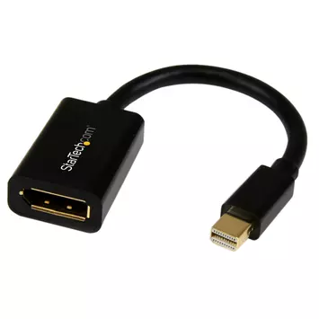 StarTech 6in Mini DisplayPort to DisplayPort Video Cable Adapter (MDP2DPMF6IN) - DisplayPort-kabel - 15.2 cm (MDP2DPMF6IN)