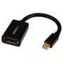 STARTECH 15cm Mini DisplayPort to DisplayPort Video Cable Adapter - M/F	