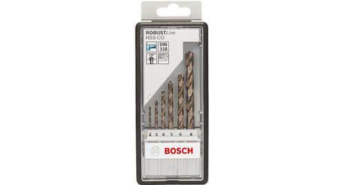 BOSCH Bosc Robust Line HSS-Co-Metallb.Set 6tlg (2607019924)