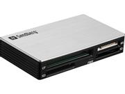 Sandberg USB 3.0 Multi Card Reader - Kortleser (MS, MMC, SD, xD, CF, TransFlash, microSD, SDHC, MS Micro) - USB 3.0