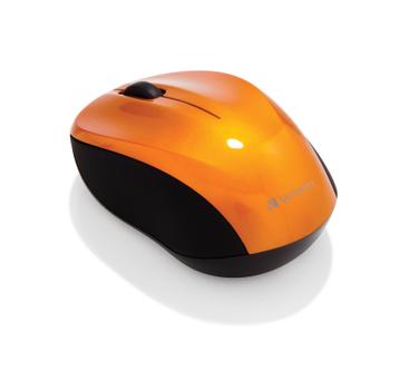 VERBATIM GO NANO Wireless Mouse. Volcanic Orange (49045 $DEL)