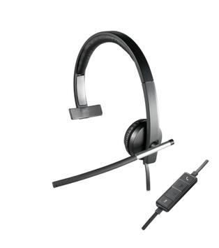 Logitech USB Headset Mono H650e - hodesett (981-000514)