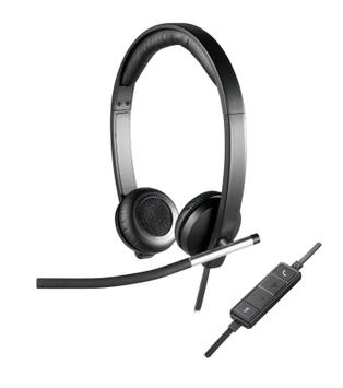Logitech USB Headset Stereo H650e - hodesett (981-000519)